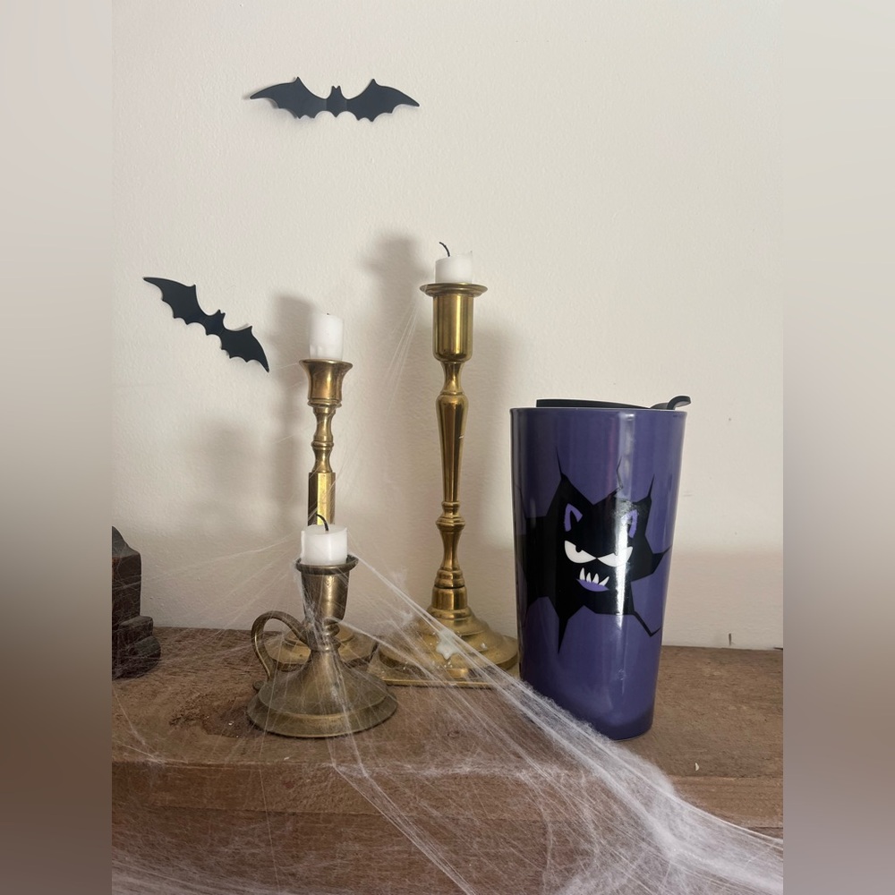 David’s Tea Halloween themed travel mug
